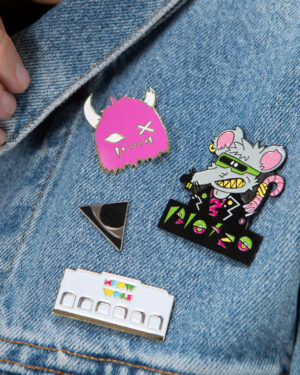 Meow Wolf Pins