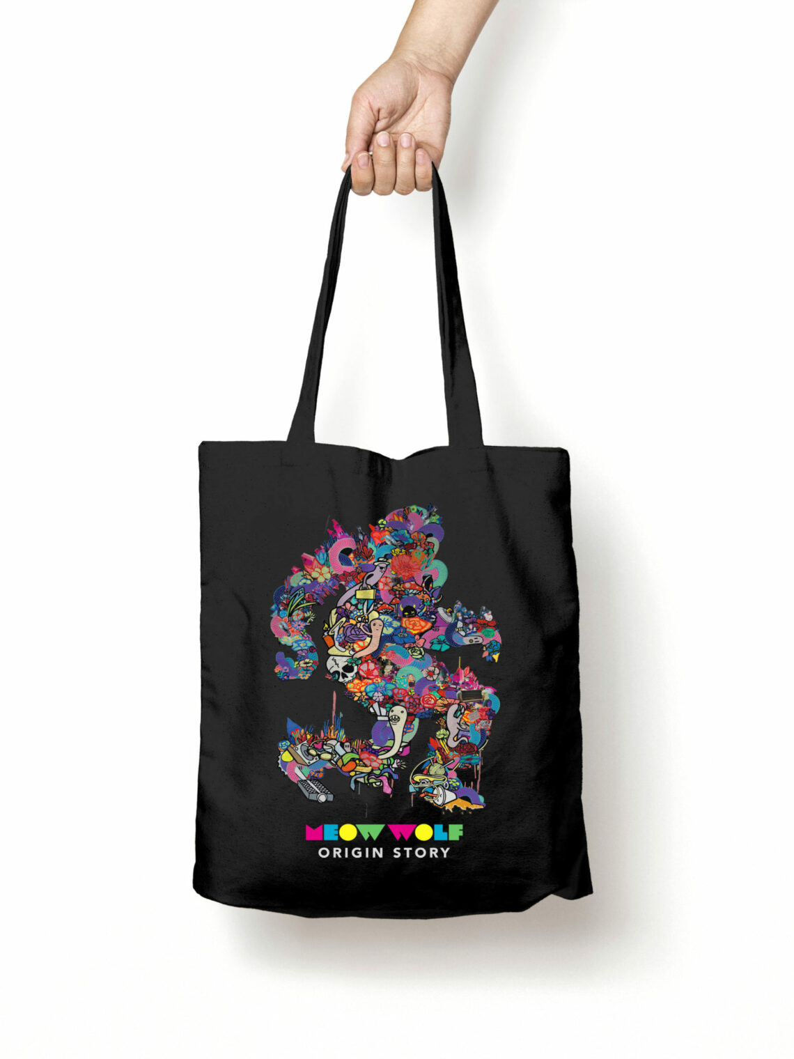 Origin Story Tote Bag Meow Wolf