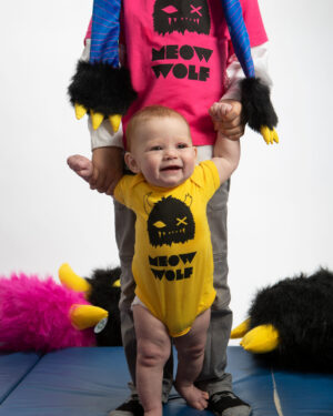 The Meow Wolf onesie