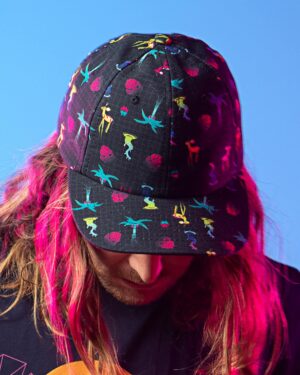KLS_Sunset_All_Over_Hat_Front_Meow_Wolf_2