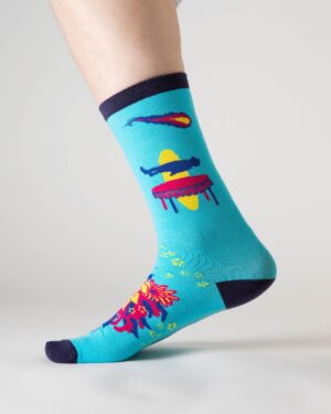 Lost_Sock_Blue_Wallpaper_Meow_Wolf_3