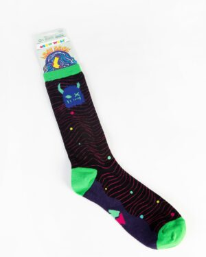 Meow Wolf Lost Socks - Snaggy Blue/Green