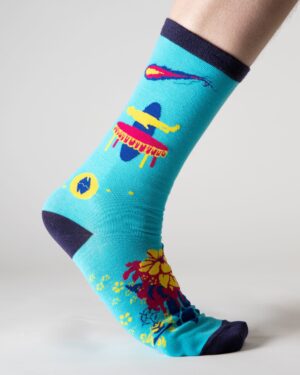 Lost_Sock_Blue_Wallpaper_Meow_Wolf_3