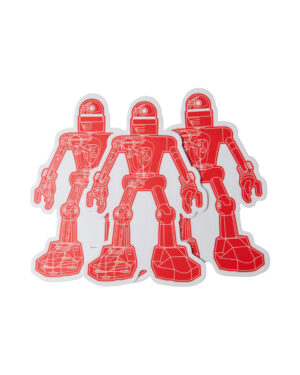 Robot Sticker Meow Wolf