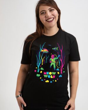 Glo-quarium T-Shirt - Meow Wolf