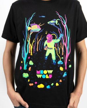 Glo-quarium Youth T-Shirt - Meow Wolf