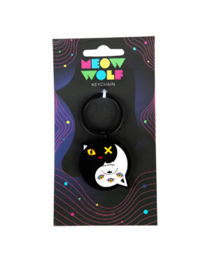 Yin Yang Keychain Meow Wolf