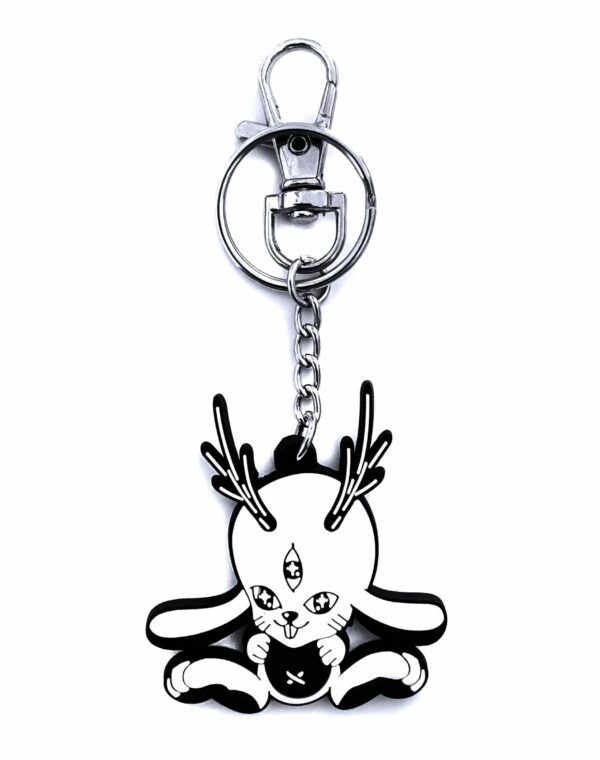 Future Fantasy Delight - Jackalope Keychain