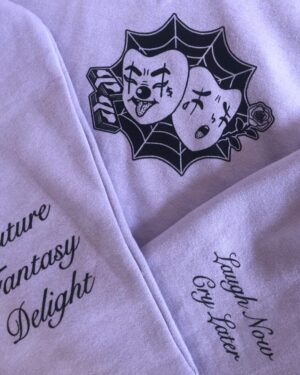 Future Fantasy Delight - Laugh Now Cry Later Hoodie - Lavender
