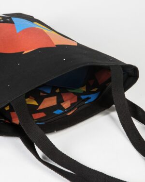 Obsidiopolis - Faceted Tote Bag - Meow Wolf