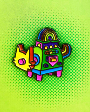Psychic_Fails_Luke_Dorman_Rainbow_Cat_Pin_Meow_Wolf