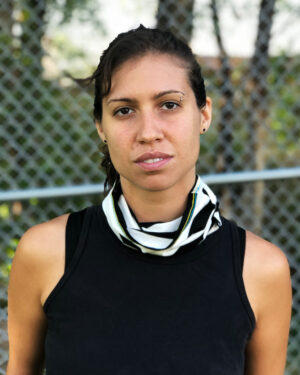 Striped Gaiter - Black White - Meow Wolf