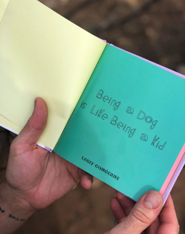 LC Book - Being a Dog Is Like Being a Kid