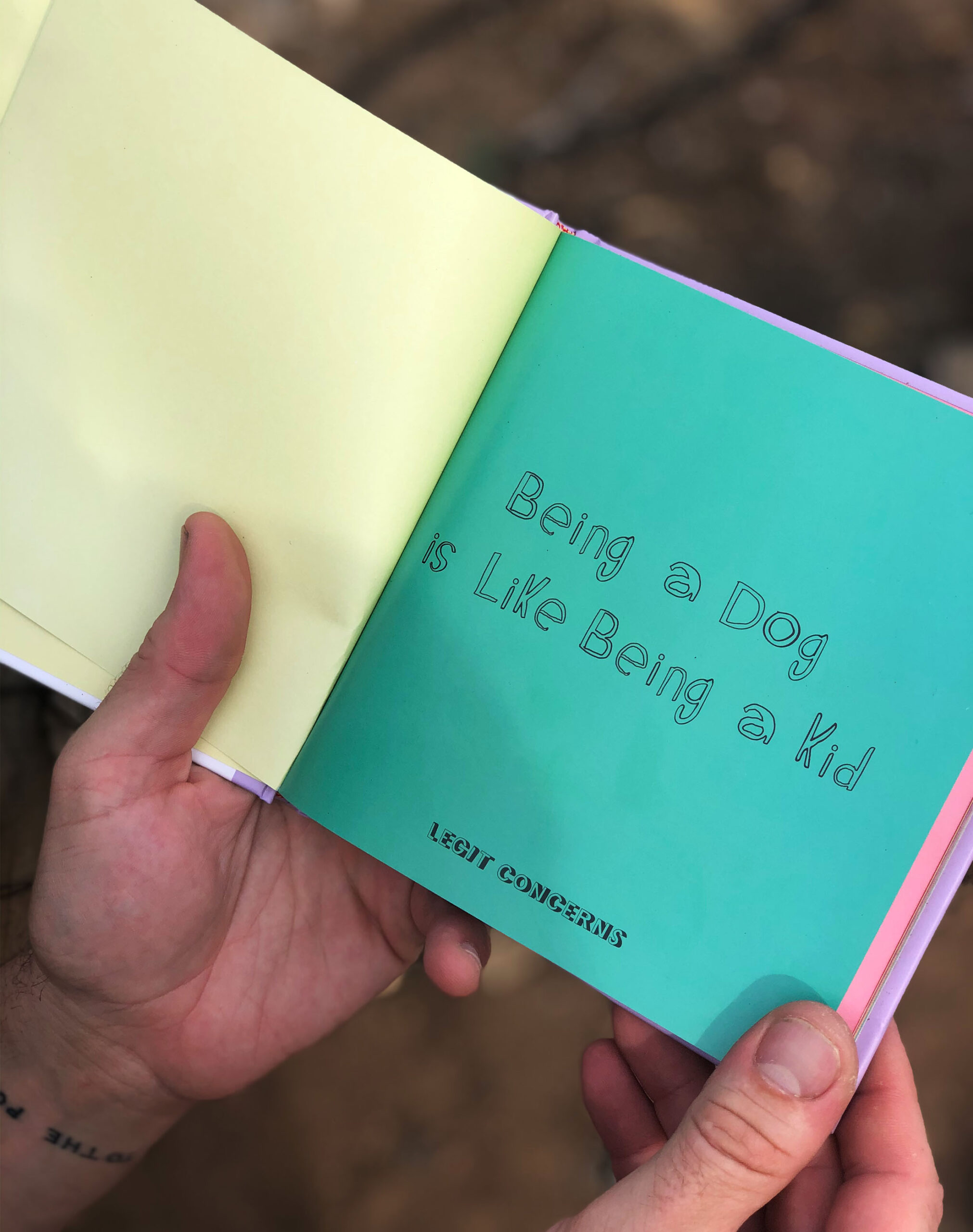 Being a Dog Is Like Being a Kid Book