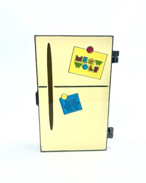Fridge Enamel Deluxe Magnet - Meow Wolf
