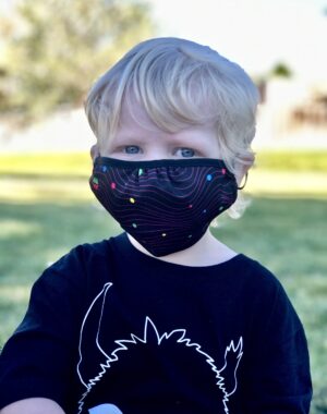 Infinity Waves Face Mask