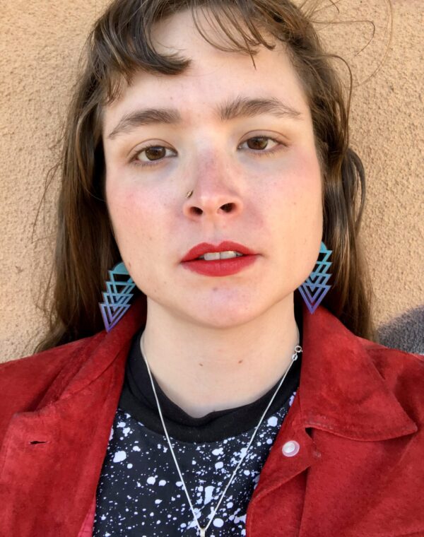 Parker Jennings Echo Earrings Purple/Blue