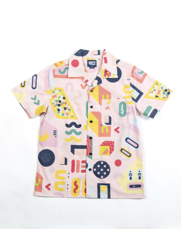 Greebles Woven Shirt - Omega Mart - Meow Wolf