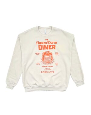 Forked Earth Diner Crewneck Sweatshirt