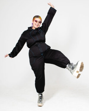 MW+HS Factory Jumpsuit Hester Sunshine Meow Wolf