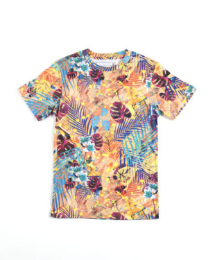 Tropical Camo T-Shirt - Omega Mart Meow Wolf