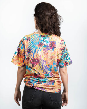 Tropical Camo T-Shirt - Omega Mart Meow Wolf