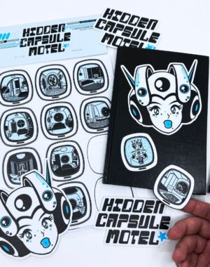 Hidden Capsule Motel Sticker Pack