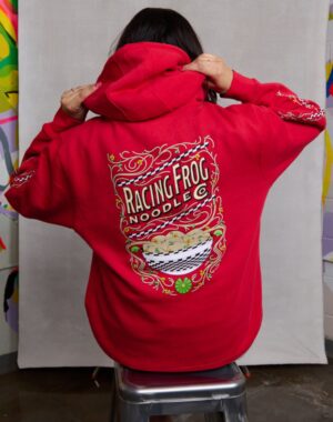 Racing Frog Pullover Hoodie Racing Frog Pullover Hoodie