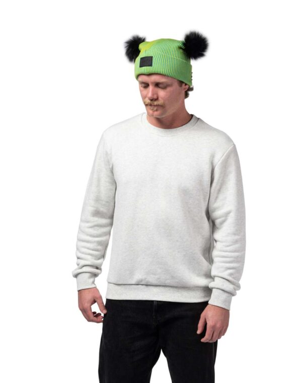 MW+HS Poms Beanie