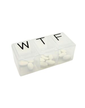 WTF Pill Container