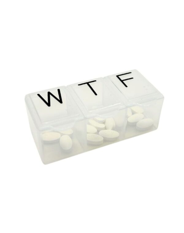 WTF Pill Container