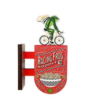 Racing Frog Magnet