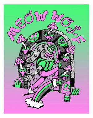 Killer Acid x MW Take the Leap Print Killer Acid x MW Take the Leap Print