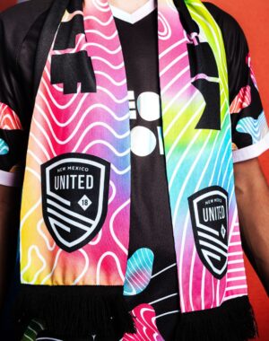 NM United x Meow Wolf Night 2025 Ebbs and Flows Scarf