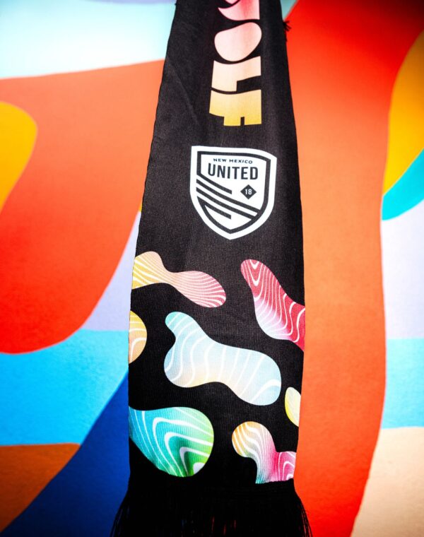 NM United x Meow Wolf Night 2025 Ebbs and Flows Scarf