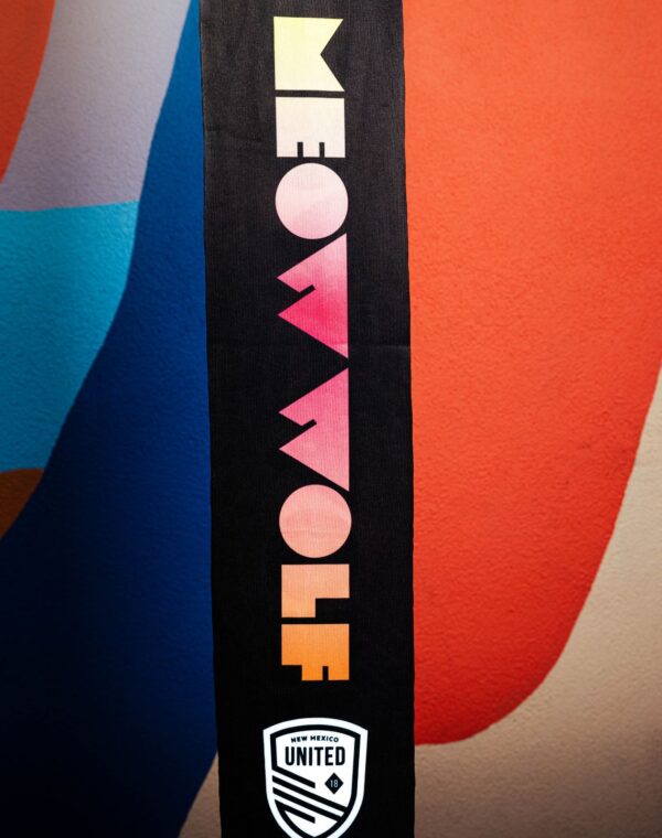 NM United x Meow Wolf Night 2025 Ebbs and Flows Scarf