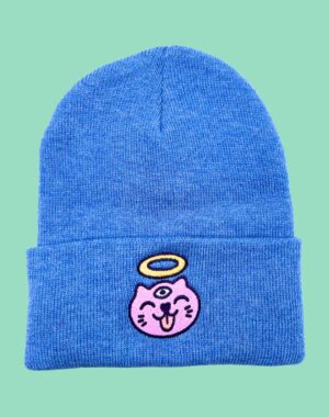Wokeface x Meow Wolf Halo Kitty Beanie