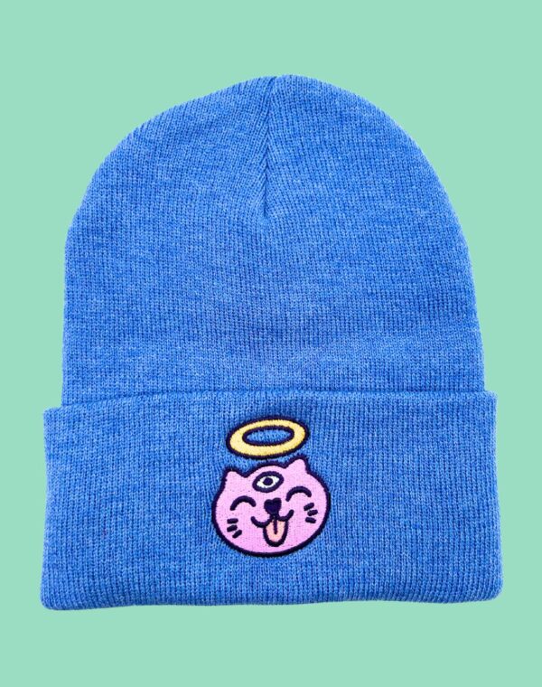 Wokeface x Meow Wolf Halo Kitty Beanie