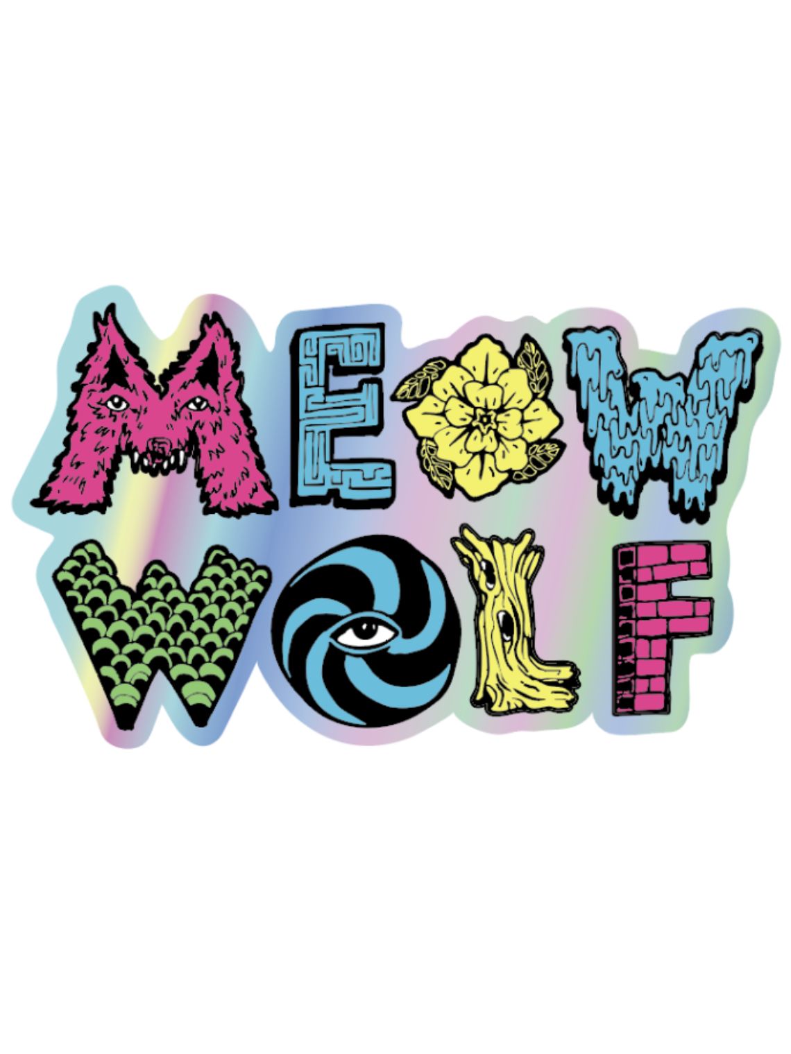 Laser Cat Logo Sticker Laser Cat Logo Sticker