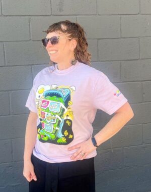 Meow Wolf LA T-Shirt Purple