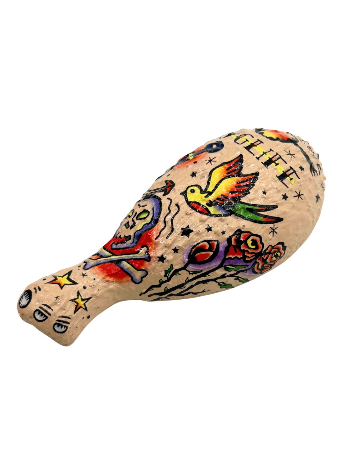 Tattoo Chicken Bottle Opener Magnet Tattoo Chicken Bottle Opener Magnet