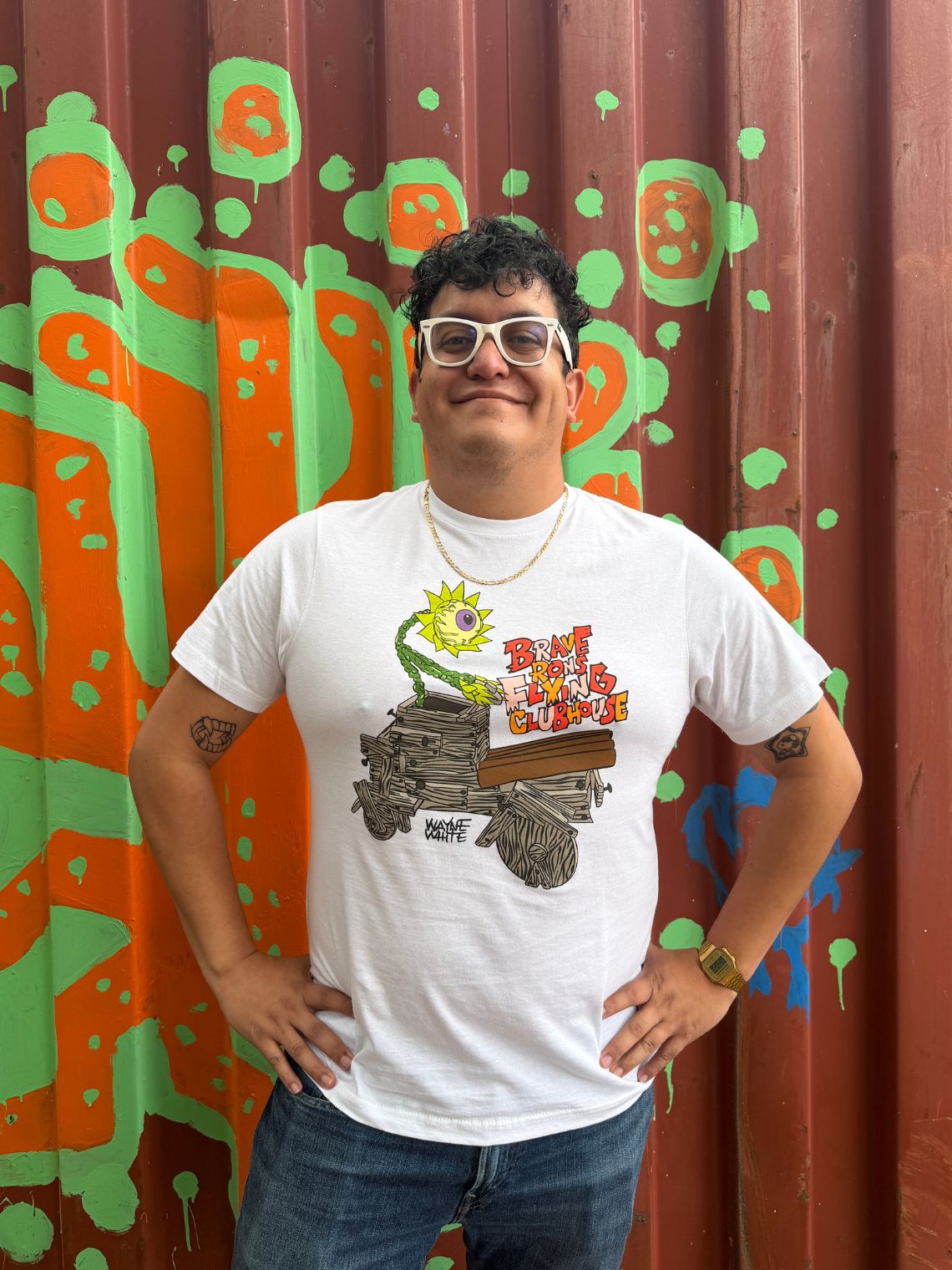 Wayne White Clubhouse T-Shirt Wayne White Clubhouse T-Shirt