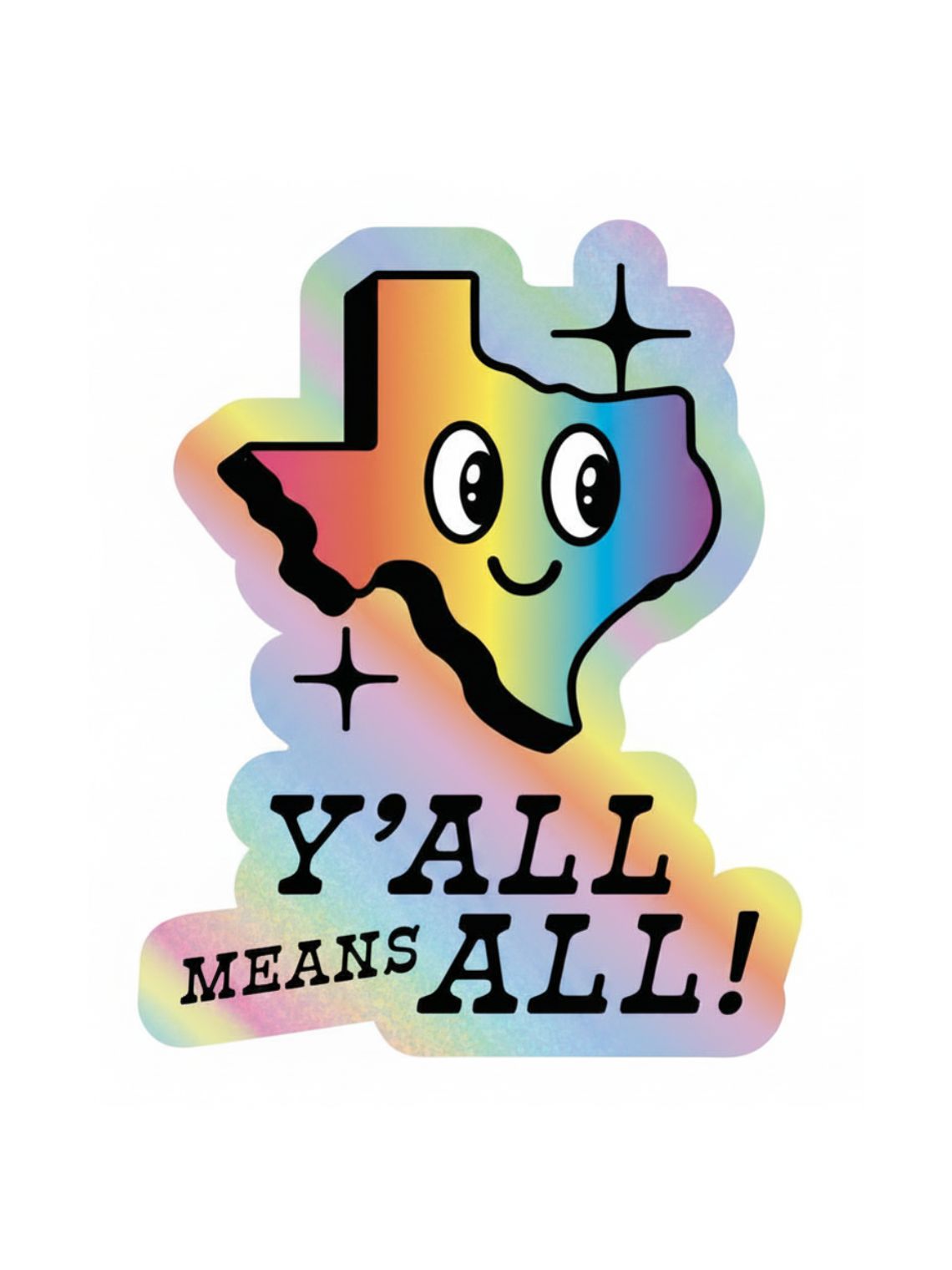 Y'all Means All Sticker Y'all Means All Sticker