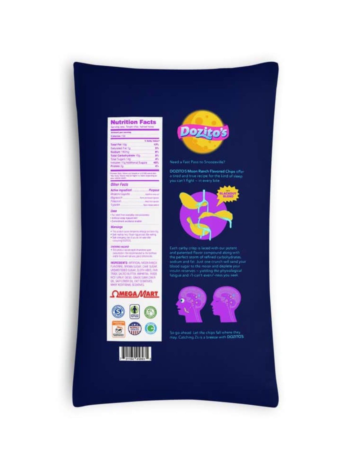 Dozitos Chip Pillow Dozitos Chip Pillow