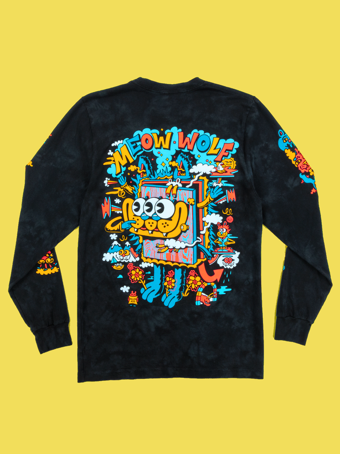 Killer Acid x MW Cat Door Long Sleeve T-Shirt Killer Acid x MW Cat Door Long Sleeve T-Shirt