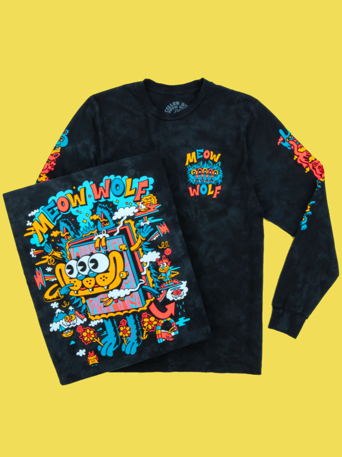 Killer Acid x MW Cat Door Long Sleeve T-Shirt Killer Acid x MW Cat Door Long Sleeve T-Shirt