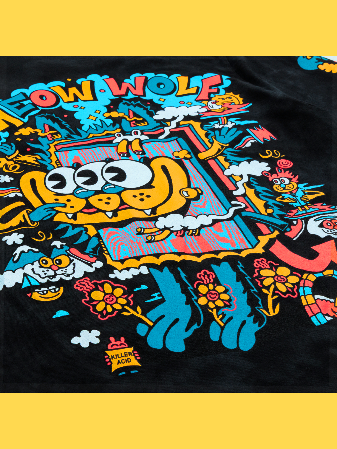 Killer Acid x MW Cat Door Long Sleeve T-Shirt Killer Acid x MW Cat Door Long Sleeve T-Shirt