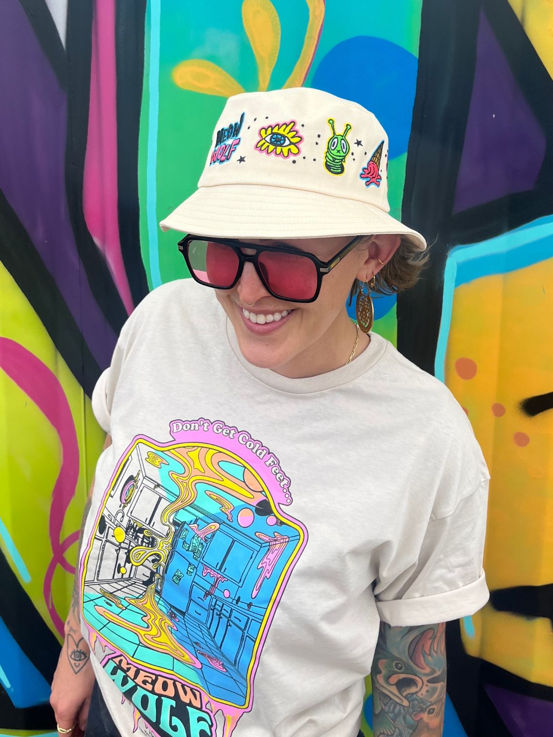 Patch Bucket Hat